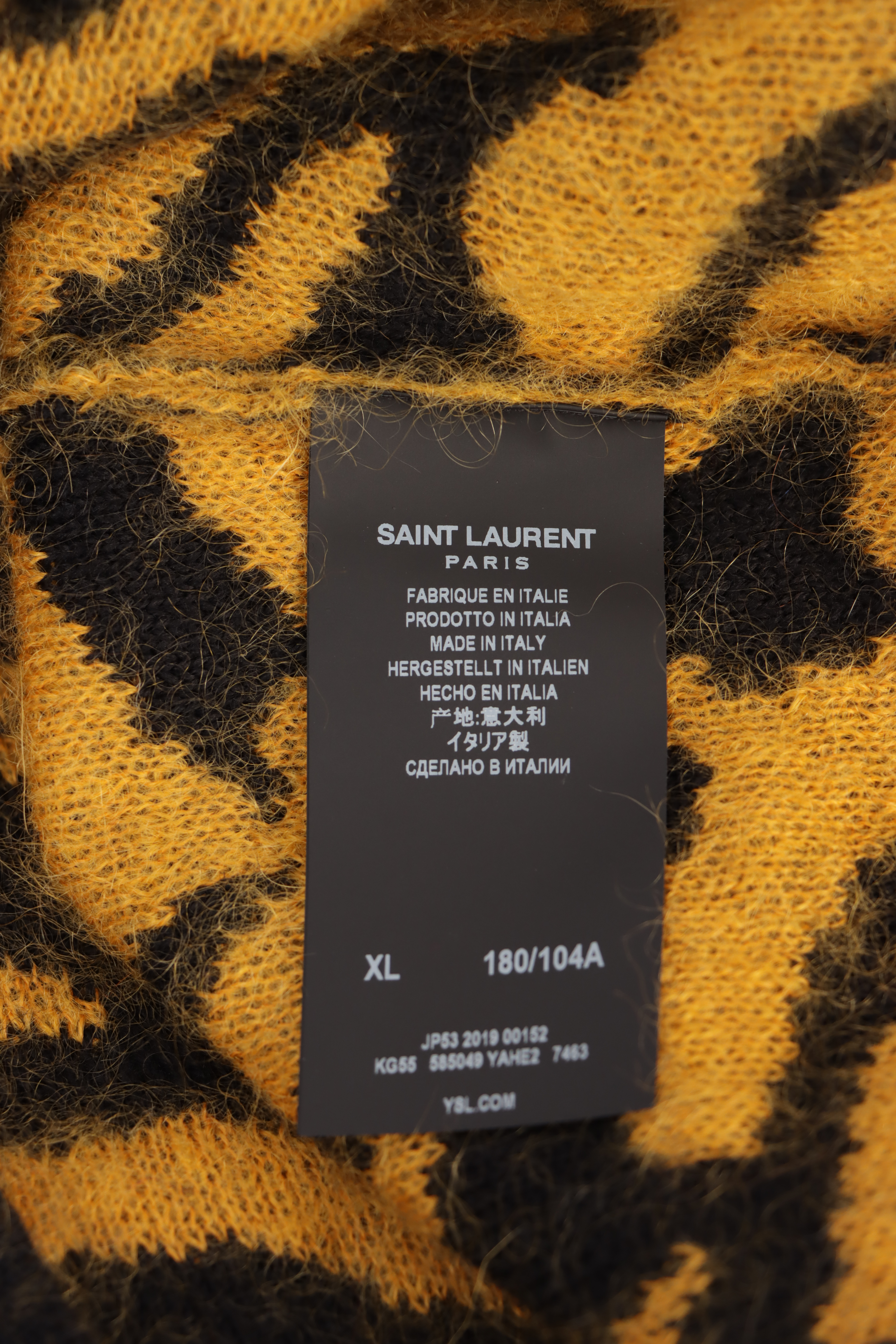 ANIMAL PRINT SWEATER GG