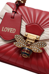 MEDIUM QUEEN MARGARET BAMBOO TOP HANDLE BAG