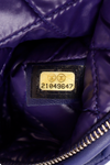 CC QUILTED CLUTCH