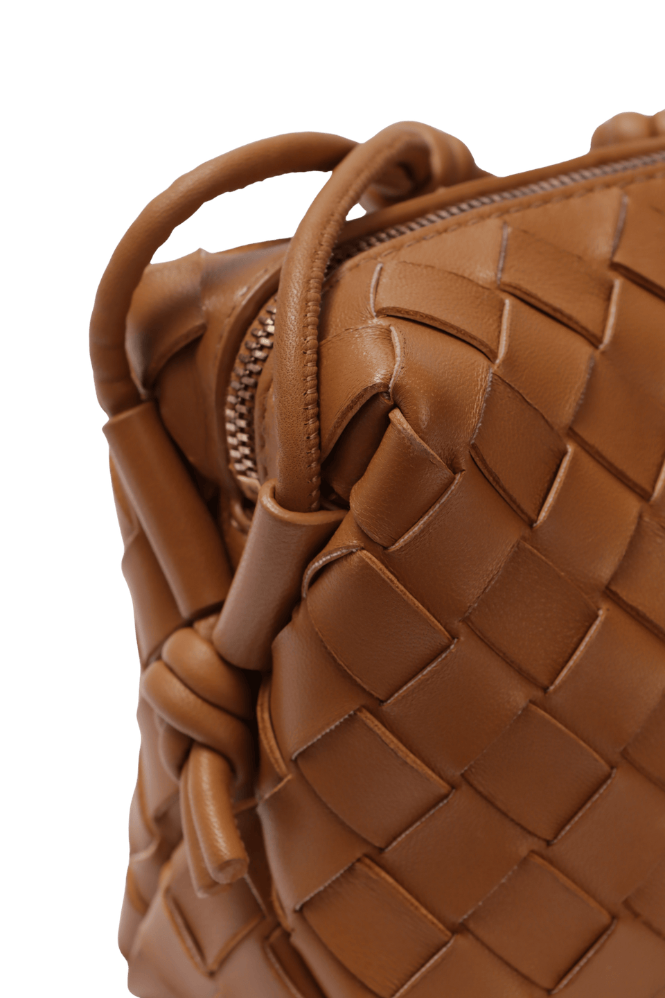 BOLSA BOTTEGA VENETA INTRECCIATO MINI LOOP BAG BEGE ORIGINAL – Gringa