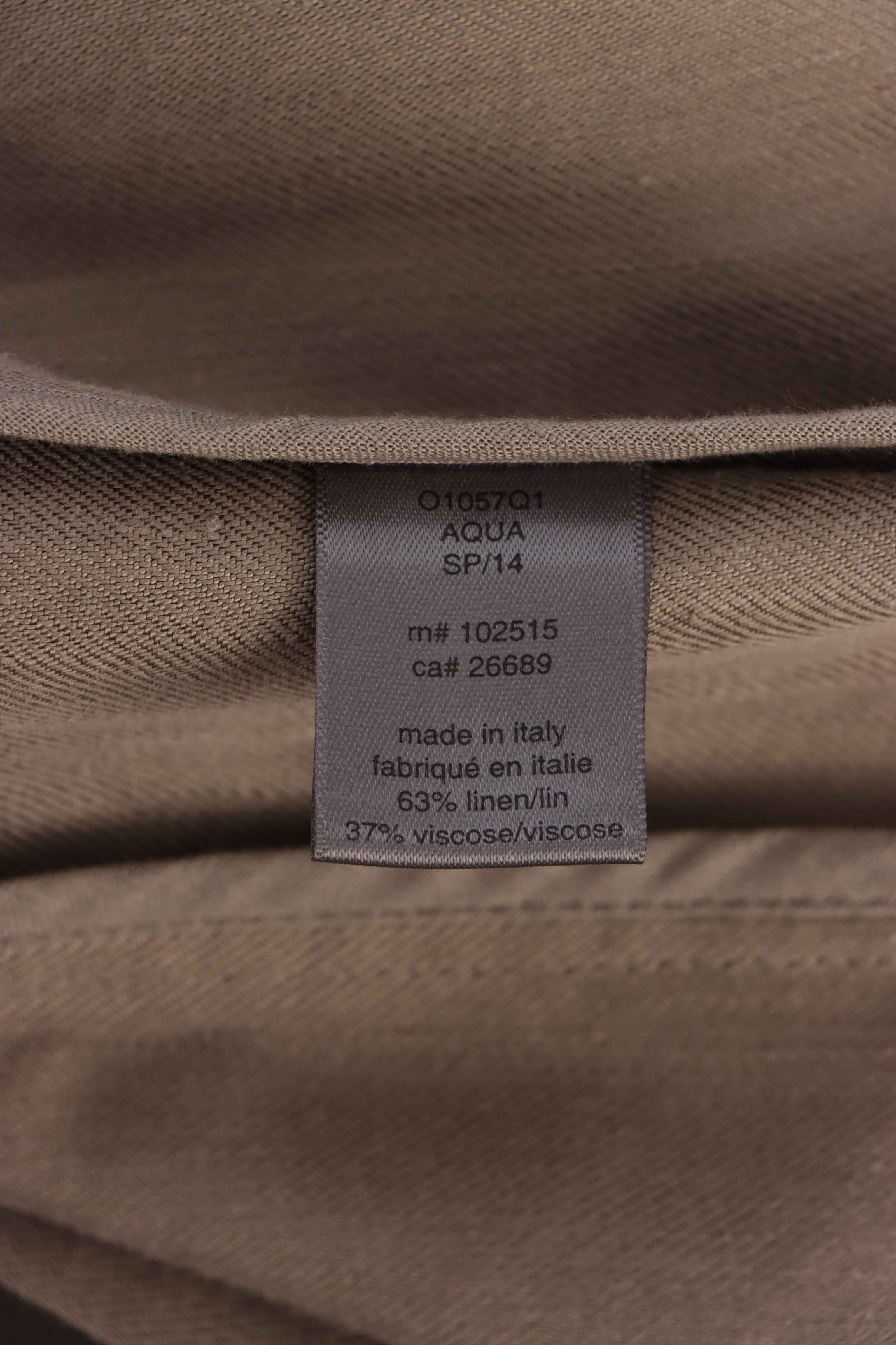 LINEN COAT 48