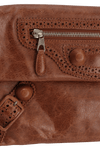 MOTOCROSS COVERED BROGUES CLUTCH