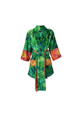 JUNGLE PRINT KIMONO ROBE M