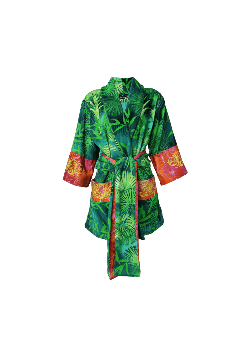 JUNGLE PRINT KIMONO ROBE M