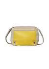 TRICOLOR LEATHER CROSSBODY BAG