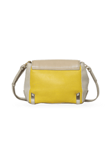 TRICOLOR LEATHER CROSSBODY BAG