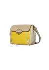 TRICOLOR LEATHER CROSSBODY BAG