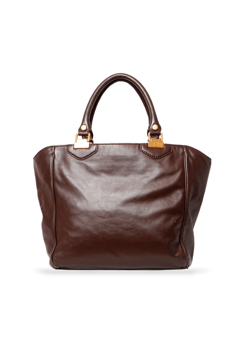 LARGE LEATHER TOTE