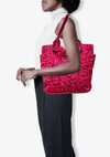 QUILTED NYLON PRETTY TOTE