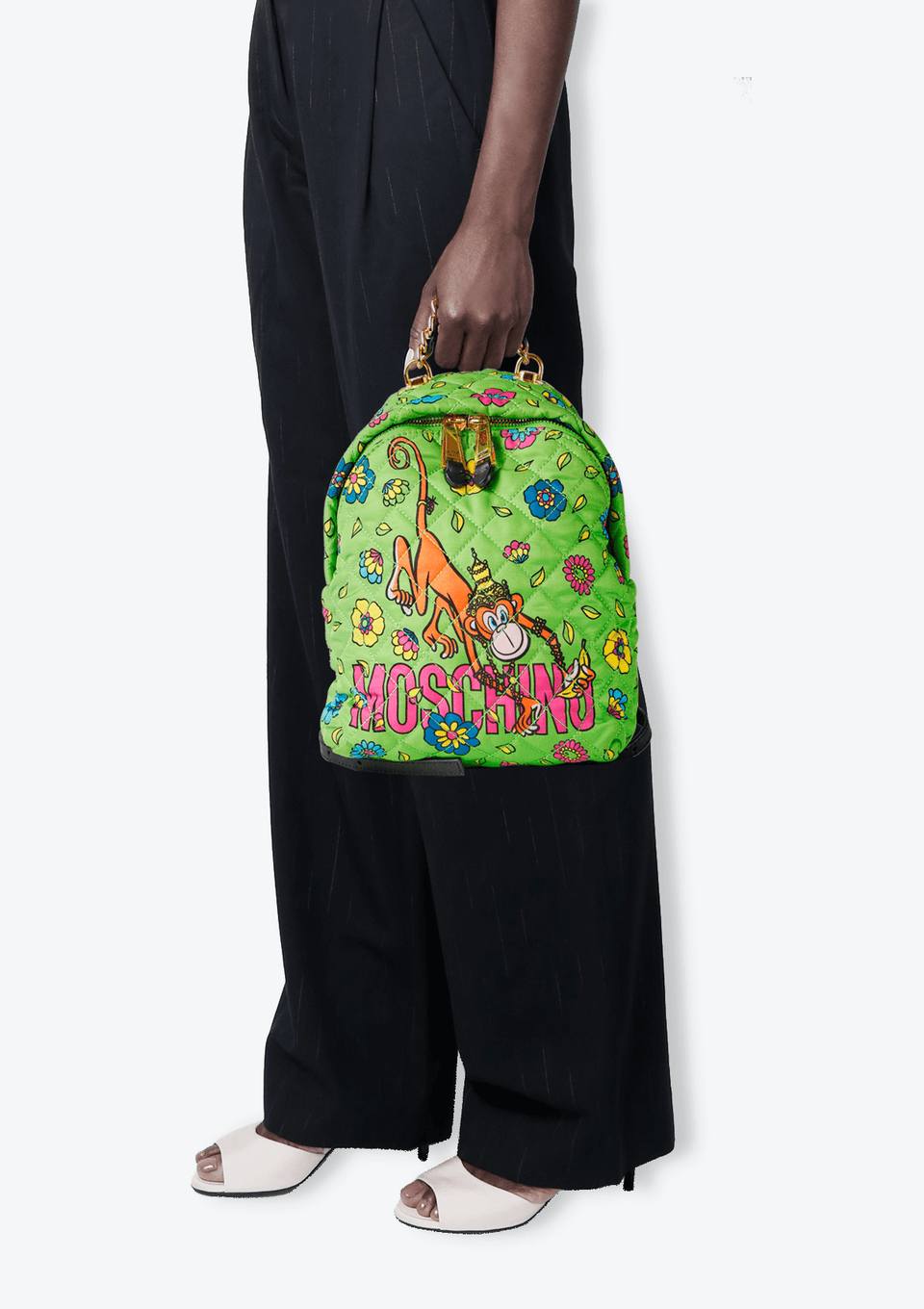 CROWNED MONKEY BACKPACK MOSCHINO – Gringa CROWNED MONKEY BACKPACK MOSCHINO – Gringa