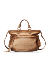 LEATHER MÉDIUM SATCHEL