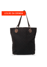 GG CANVAS BUCKET TOTE