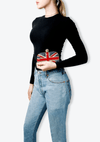 BRITANNIA SKULL CLUTCH