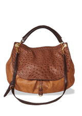LARGE LEATHER SATCHEL