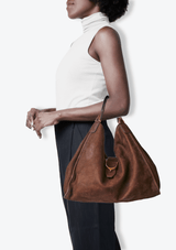 LEATHER SHOULDER BAG