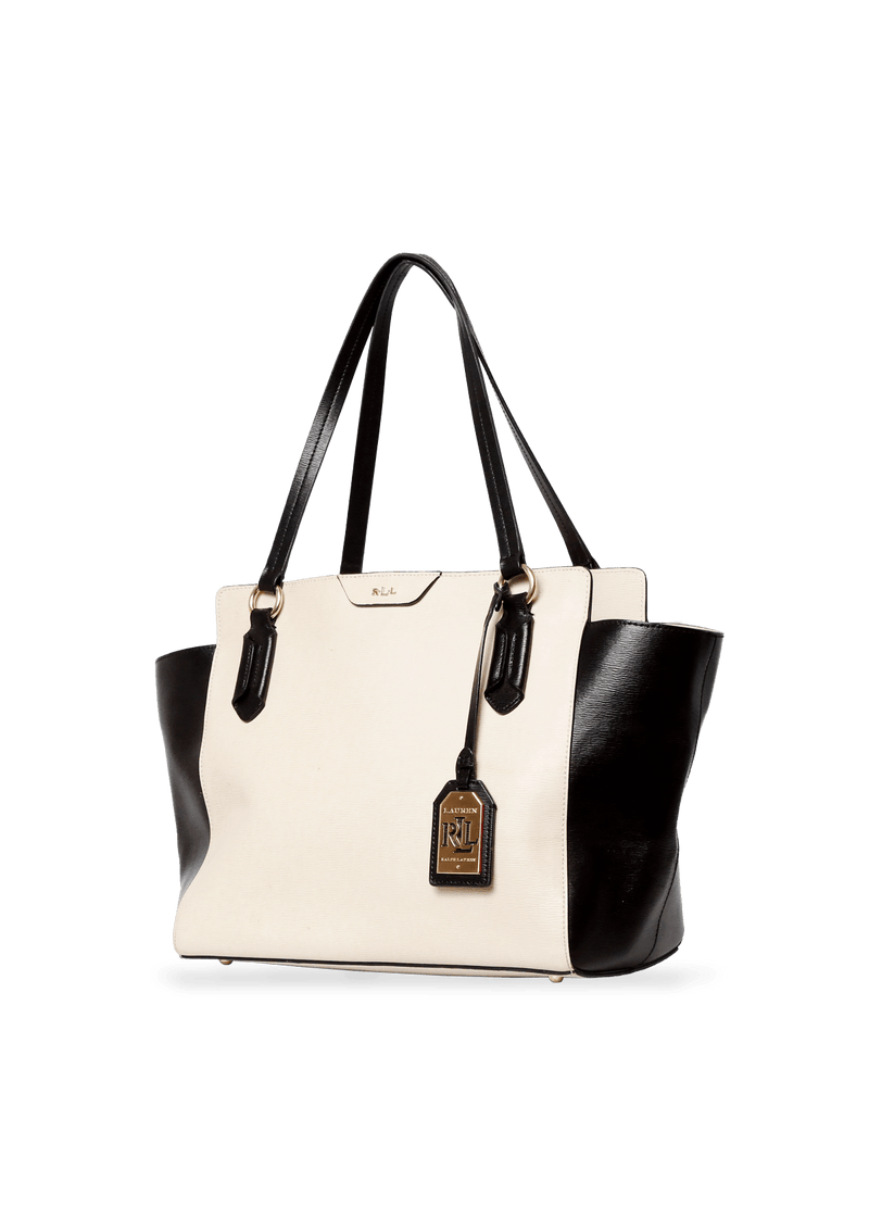 LEATHER TOTE BAG RALPH LAUREN Gringa