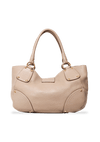 VITELLO DAINO PUSH LOCK TOTE
