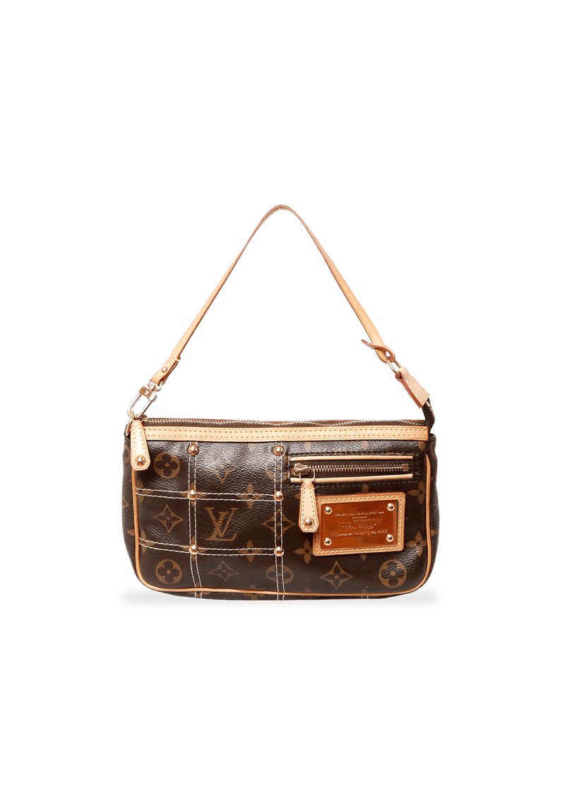 MONOGRAM POCHETTE RIVETING BAG 9