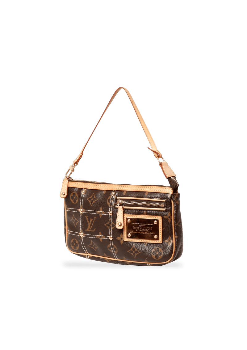 MONOGRAM POCHETTE RIVETING BAG 9