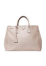 SAFFIANO LUX DOUBLE ZIP GALLERIA