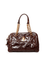 QUILTED LEATHER SHOULDER BAG