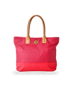 LEATHER TRIMMED LOGO TOTE