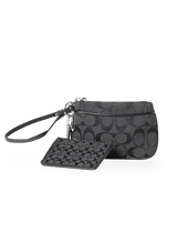 CANVAS WRISTLET POUCH