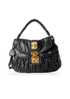 MATELASSÊ BLACK SATCHEL