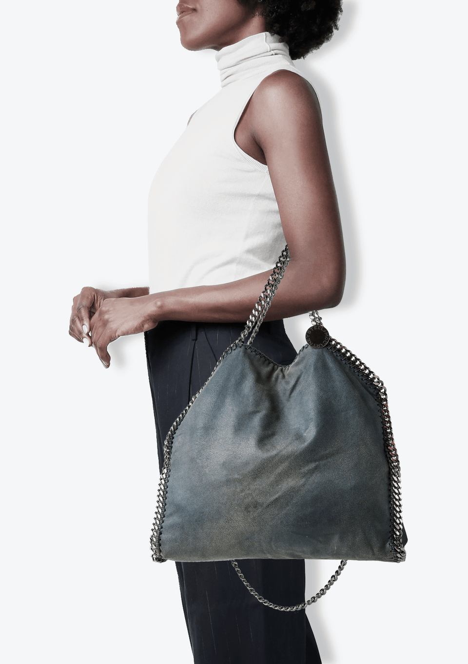 FALABELLA FOLD-OVER TOTE