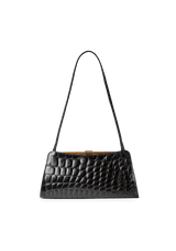 EMBOSSED LEATHER CLUTCH FURLA PRETO ORIGINAL
