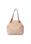 MONOGRAM TOTE BAG MICHAEL KORS MARROM ORIGINAL