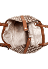 MONOGRAM TOTE BAG MICHAEL KORS MARROM ORIGINAL