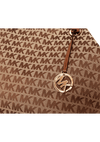 MONOGRAM TOTE BAG MICHAEL KORS MARROM ORIGINAL