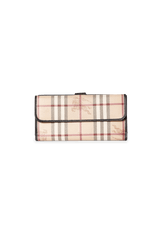 HAYMARKET CHECK FLAP WALLET
