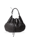 LEATHER BUCKET BAG
