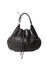 LEATHER BUCKET BAG