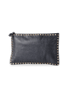 ROCKSTUD LEATHER POUCH