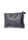 ROCKSTUD LEATHER POUCH
