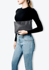 ROCKSTUD LEATHER POUCH