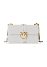 LOVE LEATHER CROSSBODY BAG