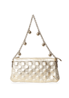 GG LEATHER KARUNG - TRIMMED POCHETTE