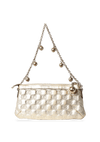 GG LEATHER KARUNG - TRIMMED POCHETTE