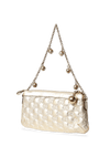 GG LEATHER KARUNG - TRIMMED POCHETTE