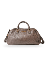OSTRICH HANDLE BAG