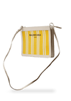 LEATHER TRIMMED LOGO CROSSBODY BAG