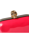 METALLIC SKULL BOX CLUTCH