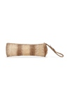 PYTHON LEATHER WRISTLET