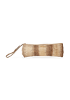 PYTHON LEATHER WRISTLET