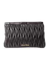 MATELASSÊ LEATHER CLUTCH