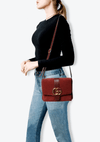 GG MEDIUM ARLI SUEDE BAG